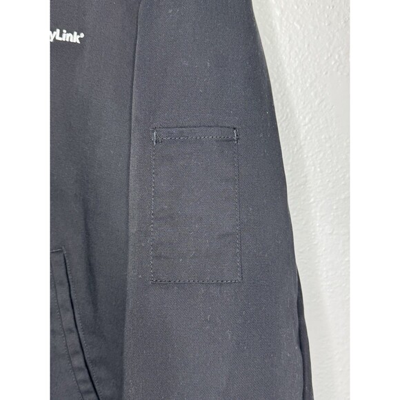 Vintage Dickies Jacket Mens 2XL Black Canvas Zip Work Eisenhower Bomber Mechanic - Picture 6 of 16